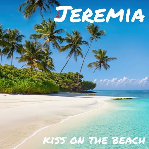 A beautiful beach with plamtrees